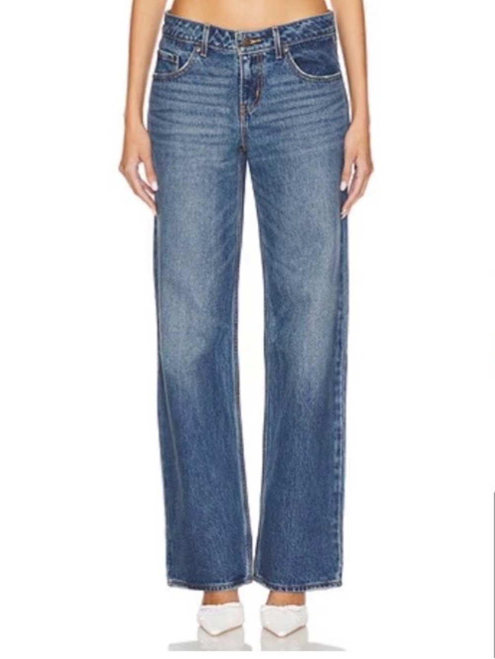 Levi’s Low Loose Jeans in Good Life dark wash sz 24x30
